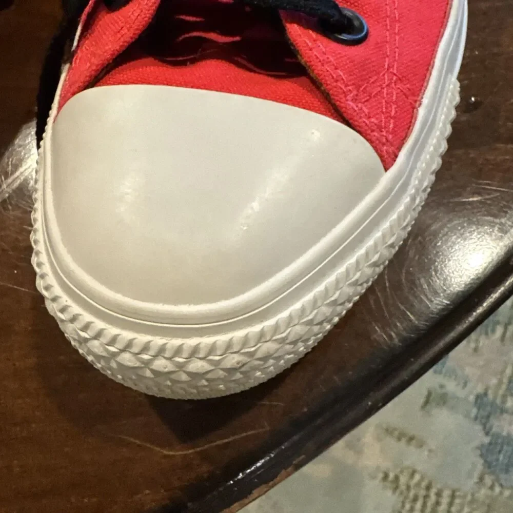 Converse All Star Neon Orange Sneakers